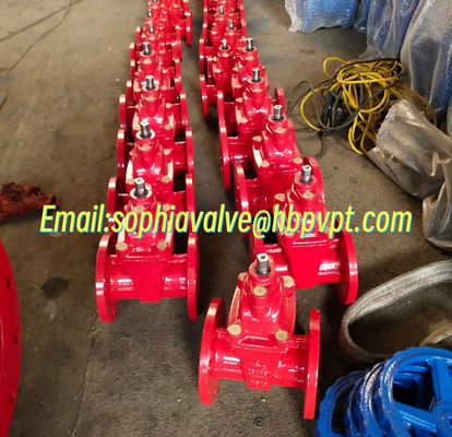 AWWA 250PSI flanged gate valve