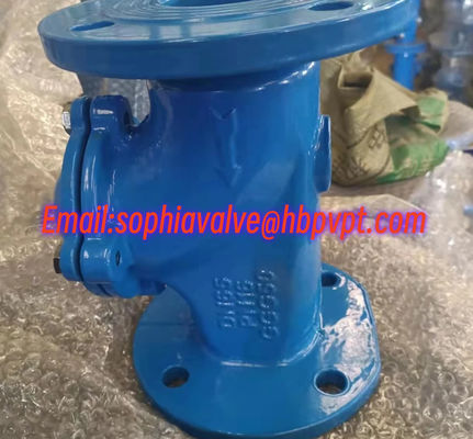 DIN3202 F6 cast iron ball type check valve factory