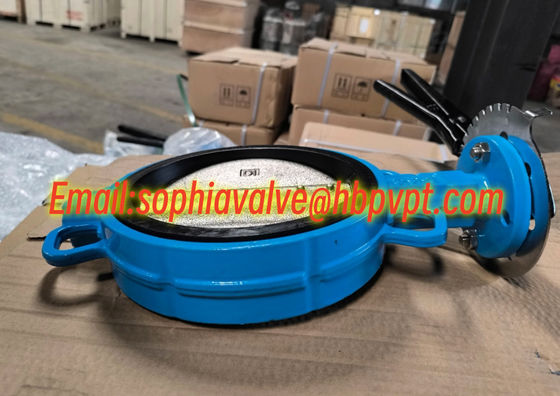 4'' 5K 10K cast iron butterfly valve