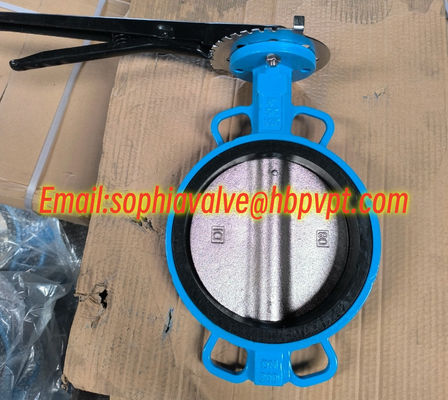 4'' 5K 10K cast iron butterfly valve
