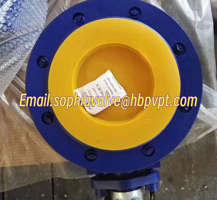 DIN3357 PN16 cast iron 2-pc ball valve