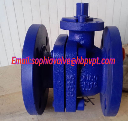DN40 PN16 GG25 cast iron ball valve maufacturer