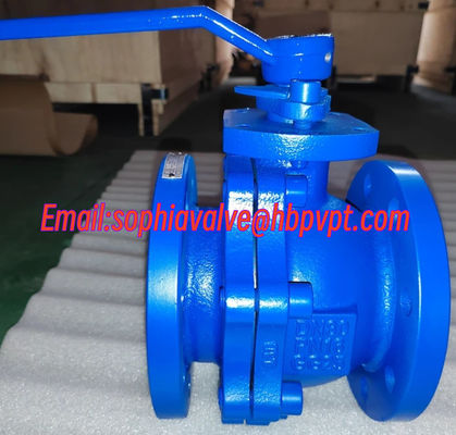 DN40 PN16 GG25 cast iron ball valve maufacturer