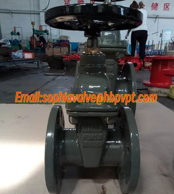 BS1563 resilient seal gate valve handwheel operation