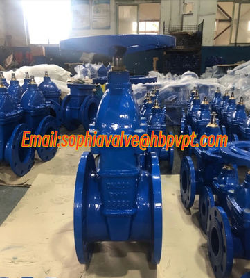 BS1563 resilient seal gate valve handwheel operation