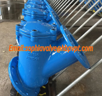 Ductile iron DN100 PN10/16 ball type check valve