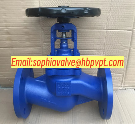 GS-C25 PN16/PN40 cast steel bellows globe valve