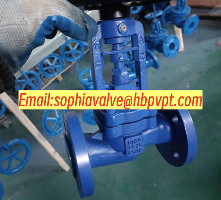 GS-C25 PN16/PN40 cast steel bellows globe valve