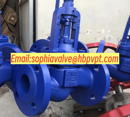 GS-C25 PN16/PN40 cast steel bellows globe valve