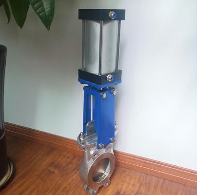 PZ73H metal seal knife gate valve according to JIS standard