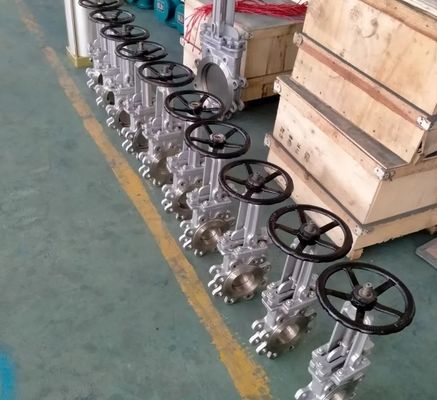 PZ73H metal seal knife gate valve according to JIS standard