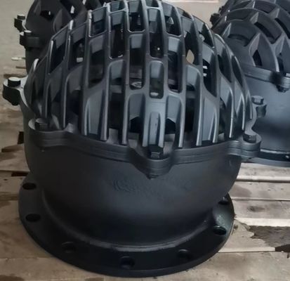 NBR/EPDM ductile iron BS4504 foot valve