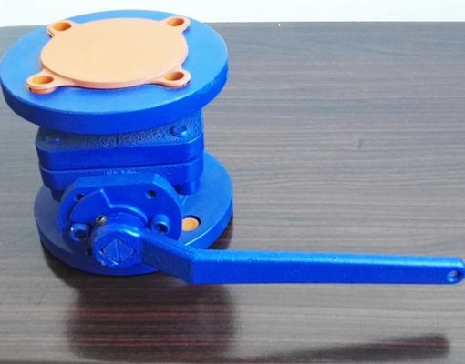 Q41F ANSI flanged cast iron ASTM A126-B ball valve