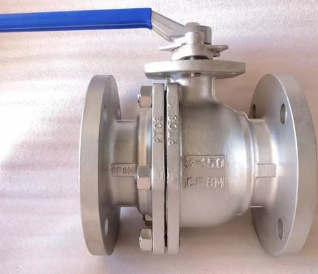 Q41F Stainless steel CF8 2-PC JIS10K ball valve