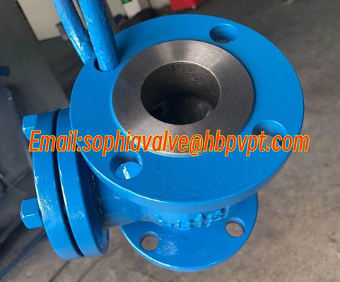 H44H cast steel WCB flanged swing check valve