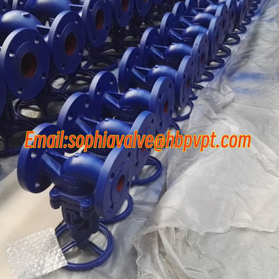 GG25 PN16 DIN 3356 bellows globe valve with competitive prices made in China