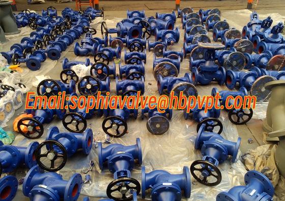 GG25 PN16 DIN 3356 bellows globe valve with competitive prices made in China