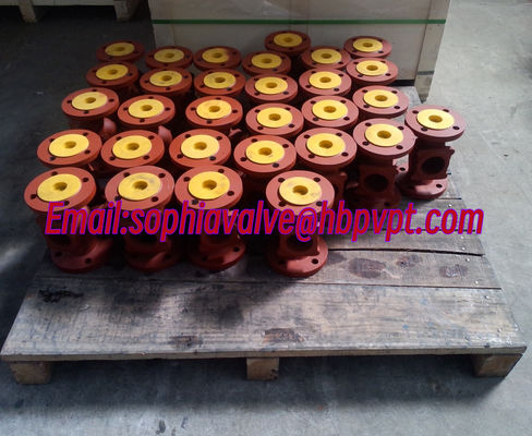 WJ41H DIN cast iron bellows globe valve PN10/16