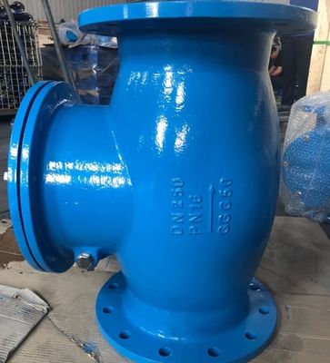 H44T PN10/16 metal seal flanged swing check valve with competitive price