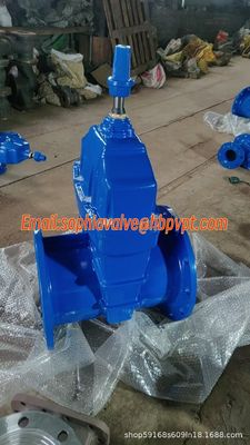 DN250 PN16 GGG50 cast iron gate valve