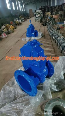 DN250 PN16 GGG50 cast iron gate valve