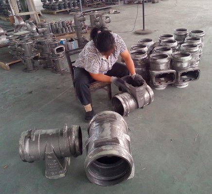 body GGG50 bonnet GGG50 PN16 ductile iron resilient seal socket gate valve