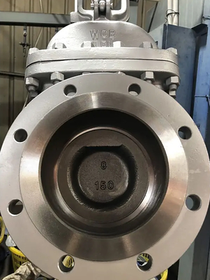 Standard ANSI pressure 150LB 600LB WCB cast steel gate valve metal seal stainless steel