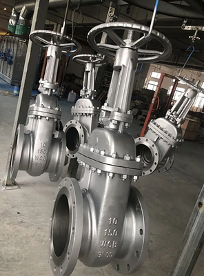 Standard ANSI pressure 150LB 600LB WCB cast steel gate valve metal seal stainless steel