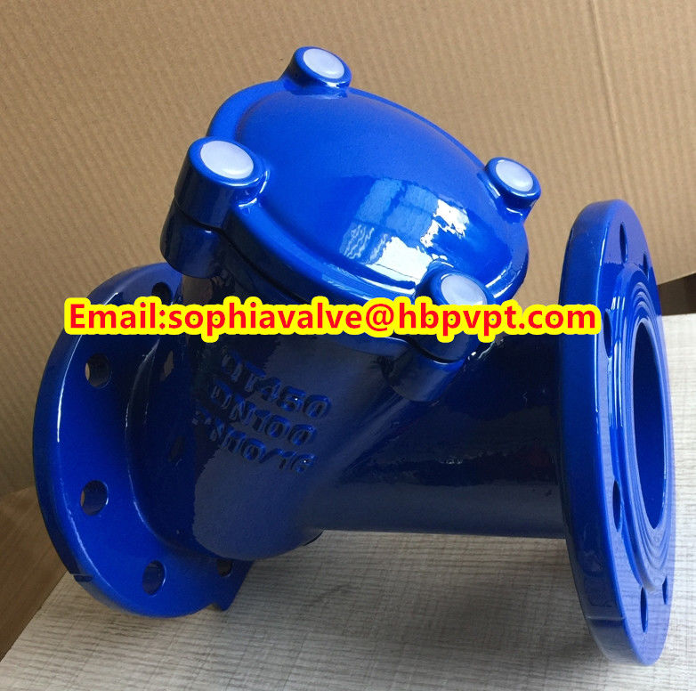 QT450 DN150 PN10/16 ball type check valve