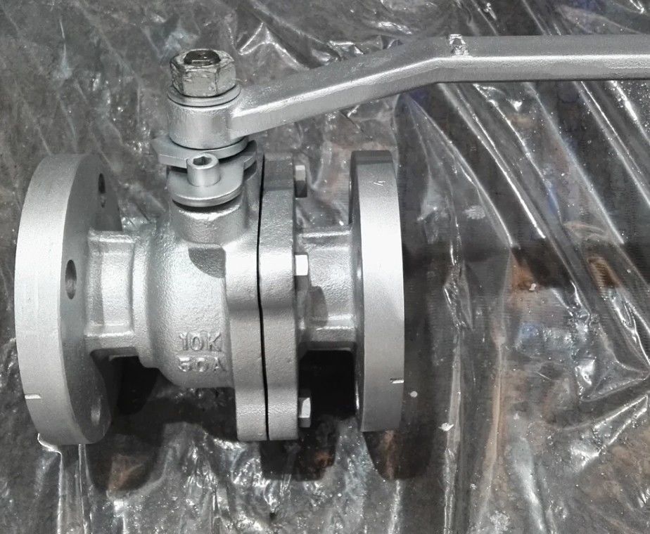 JIS Standard JIS B2031 pressure 10K size 80A 150A cast iron 2-pc ball valve manufacturer