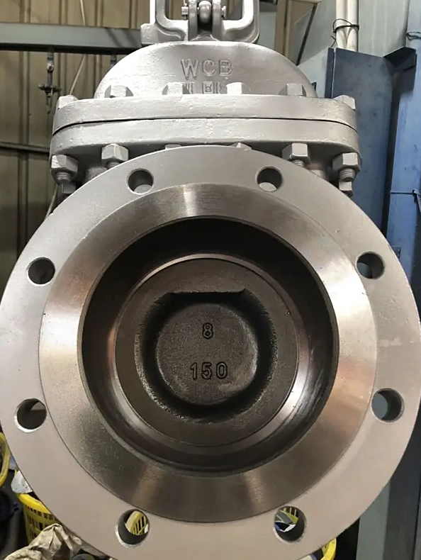 Standard ANSI pressure 150LB 600LB WCB cast steel gate valve metal seal stainless steel