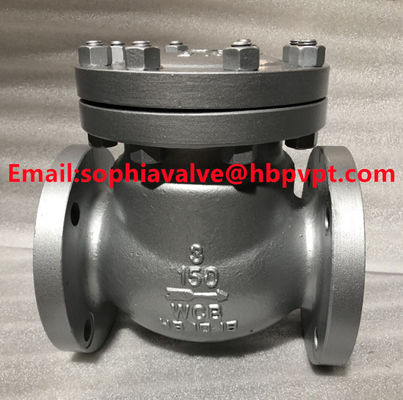 150lb WCB cast steel swing check valve