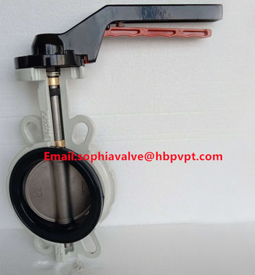 DIN PN16 cast iron butterfly valve