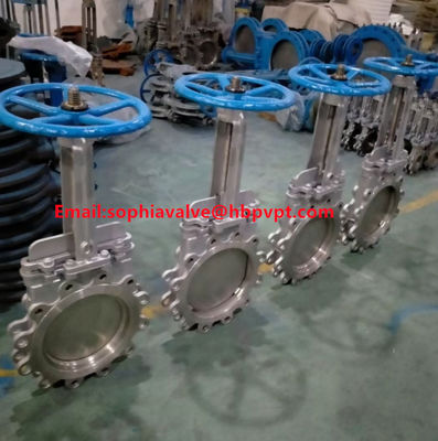 cast steel JIS 10K knife gate valve
