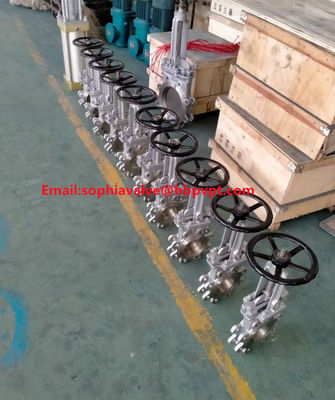 cast steel JIS 10K knife gate valve
