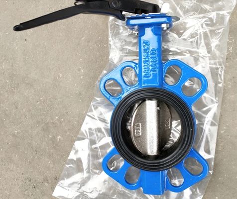 DIN3354 PN16 cast iron butterfly valve made in China