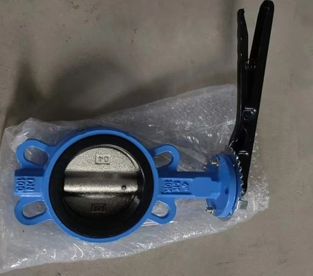 DIN3354 PN16 cast iron butterfly valve made in China