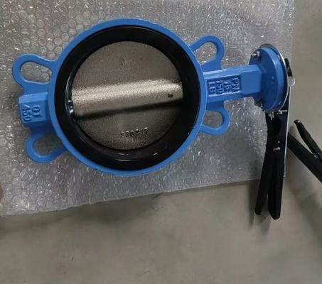 DIN3354 PN16 cast iron butterfly valve made in China