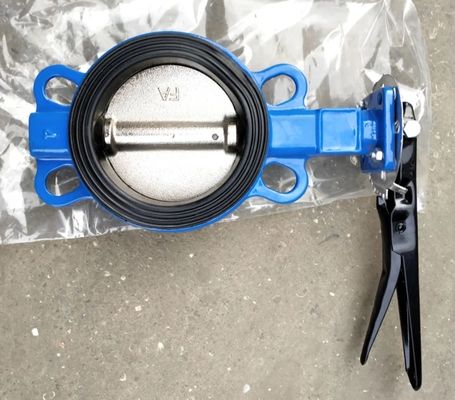 DIN3354 PN16 cast iron butterfly valve made in China