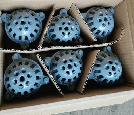 PN10 resilient seal cast iron threaded foot valve