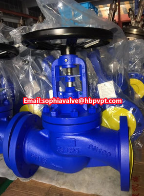 carbon steel GS-C25 PN16 bellows globe valve