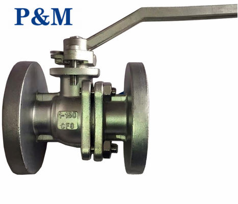 4'' 150LB CF8M 2-PC ball valve made in China