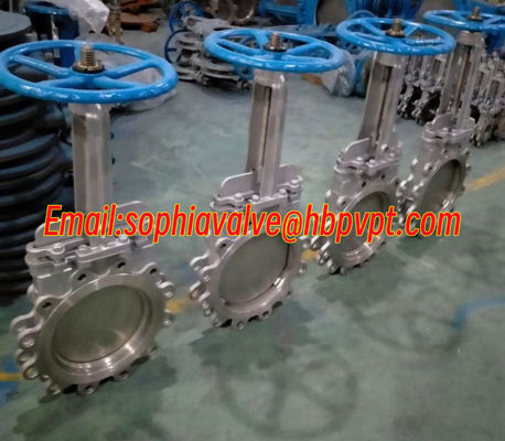 rising stem ANSI stainless steel knife gate valve