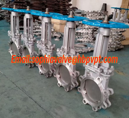 rising stem ANSI stainless steel knife gate valve