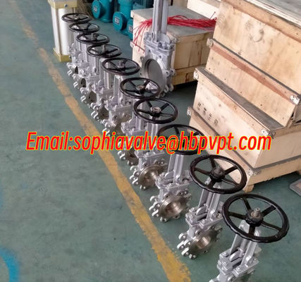 rising stem ANSI stainless steel knife gate valve