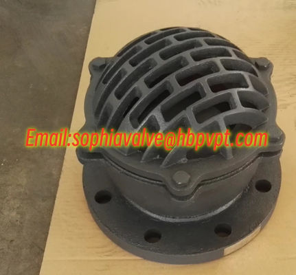 cast iron BS4504 resilient seal foot valve