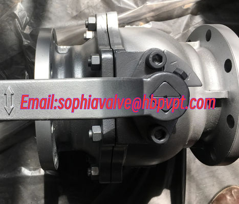 150A 10K resilient seal flanged ball valve