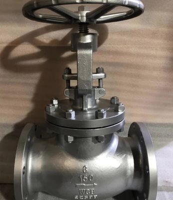 ANSI cast steel J41H flanged globe valve
