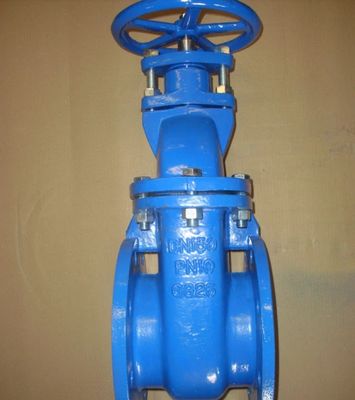DN150 PN10 GG25 non-rising stem flanged gate valve
