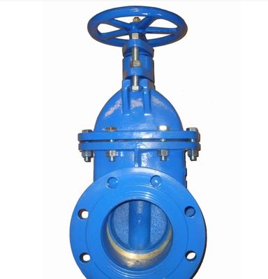 DN150 PN10 GG25 non-rising stem flanged gate valve